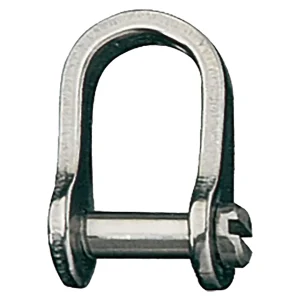 Ronstan D Shackle, 5/16" Slotted Pin