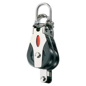 Ronstan S20 BB Double Block With Becket & Shackle